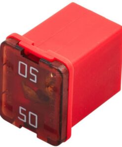 Fusible Pal 50A, longitud 12 mm, rojo Hella