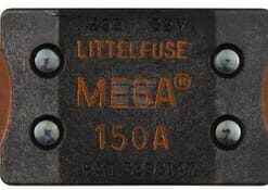 Fusible Mega 150A Longitud 68,6mm rojo Hella