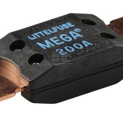 Fusible Mega 200A Longitud 68,6mm azul Hella