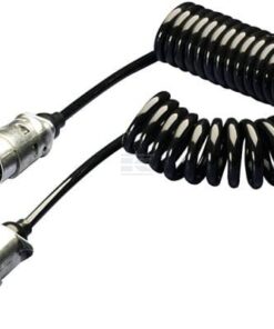 Cable de conexión espiral metal de 7 pines