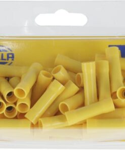 Conector tubular cable eléctrico, amarillo 4-6 mm², Series A, blíster (50 uds.), Hella