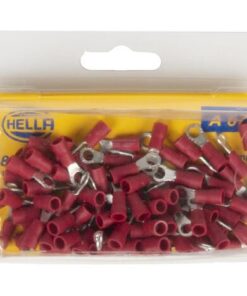 Terminal de cable con ojal, rojo 0,5-1 mm²