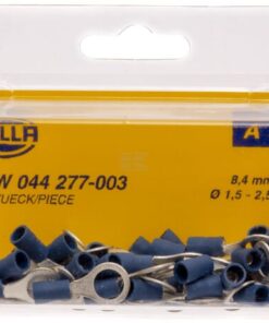 Terminal para cable azul con ojal 1,5 - 2,5 mm²