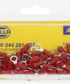 Terminal para cable con ojal, rojo 0,5-1 mm² 9 Terminal para cable con ojal, rojo 0,5-1 mm²