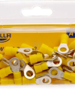 Terminal de cable con ojal, amarillo 4-6 mm²