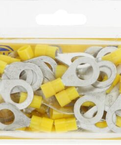 Terminal para cable amarillo con ojal 4 - 6 mm²