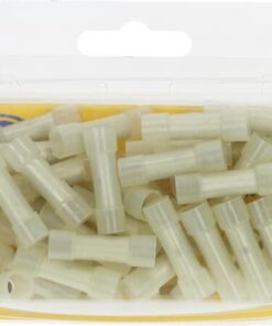 Conector tubular cable eléctrico con funda amarillo 4-6 mm²