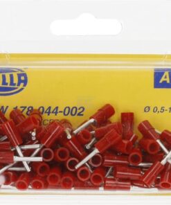 Terminal pin, rojo 0,5-1,5 mm², Series A, blíster (100 uds.), Hella 9 Terminal pin, rojo 0,5-1,5 mm², Series A, blíster (100 uds.), Hella