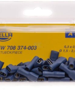 Conector cable plano con funda aislante azul 1,5-2,5 mm