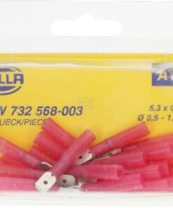 Enchufe plano rojo 0,5-1 mm²