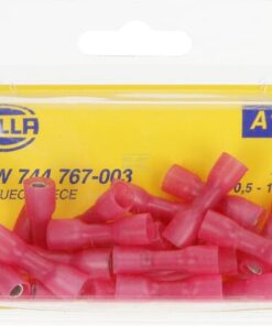 Conector bala, aislado rojo 0,5-1 mm² 9 Conector bala, aislado rojo 0,5-1 mm²