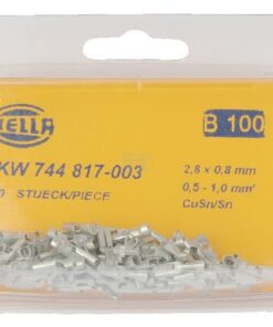 Enchufe de crimpar plano 0,5 - 1 mm²