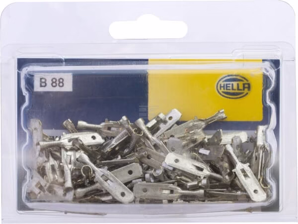 Enchufe de crimpar plano 0.5 - 1.0 mm²