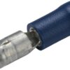 Conector tipo bala macho, azul Ø5mm  1,5-2,5mm² Series A, blister (100 uds.), Hella