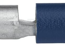 Conector tipo bala macho, azul Ø5mm  1,5-2,5mm² Series A, blister (100 uds.), Hella