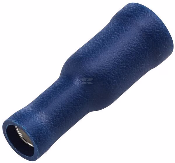 Conector bala, hembra, azul, 1,5-2,5 mm² Ø5 mm² Serie A (10 uds.), Hella 1 Conector bala, hembra, azul, 1,5-2,5 mm² Ø5 mm² Serie A (10 uds.), Hella