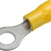 Terminal de cable con ojal, amarillo 4-6 mm²