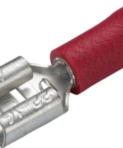 Enchufe plano rojo 0,5-1,0 mm²