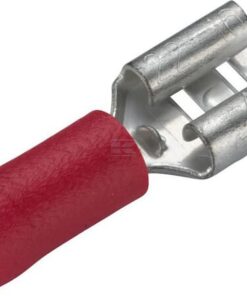 Enchufe plano rojo 0,5-1,0 mm²
