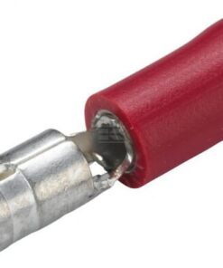Conector tipo bala macho, rojo 0,5-1mm² Ø4mm, blister (100 uds.), Hella