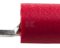 Terminal de cable con ojal, rojo 0,5-1 mm²
