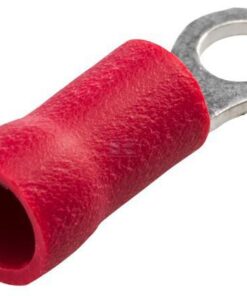 Terminal de cable con ojal, rojo 0,5-1 mm²