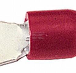 Terminal de cable con ojal, rojo 0,5-1 mm²