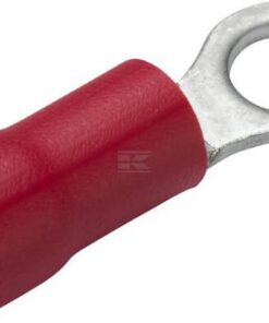 Terminal de cable con ojal, rojo 0,5-1 mm²