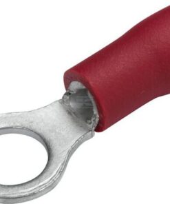 Terminal para cable con ojal, rojo 0,5-1 mm²