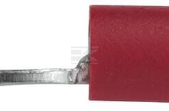 Terminal para cable con ojal, rojo 0,5-1 mm²