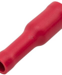 Conector bala con aislamiento rojo 0,5 - 1 mm²