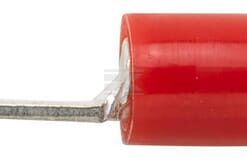Terminal de cable con ojal, rojo 0,5-1,5 mm²