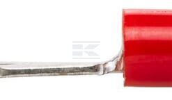 Terminal de cable con ojal, rojo 0,5-1,5 mm²