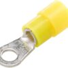 Terminal de cable con ojal, amarillo 4-6 mm²