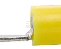 Terminal de cable con ojal, amarillo 4-6 mm²