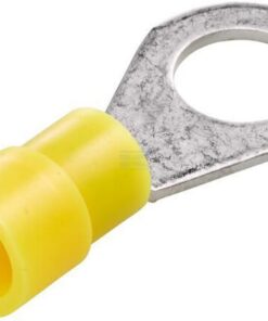Terminal para cable amarillo con ojal  4 - 6 mm²