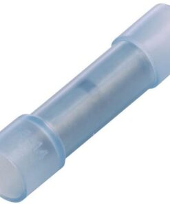 Conector tubular cable eléctrico con funda azul 1,5-2,5