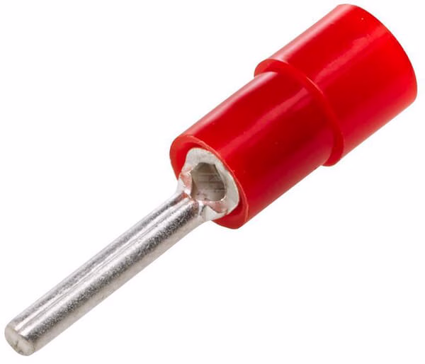 Terminal pin, rojo 0,5-1,5 mm², Series A, blíster (100 uds.), Hella 1 Terminal pin, rojo 0,5-1,5 mm², Series A, blíster (100 uds.), Hella
