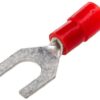 Terminal cable tipo horquilla, rojo Ø5,3mm 0,5-1,5mm² Series A, blister, Hella