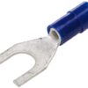 Terminal de cable tipo horquilla, azul 1,5-2,5 mm² 12 Terminal de cable tipo horquilla, azul 1,5-2,5 mm²