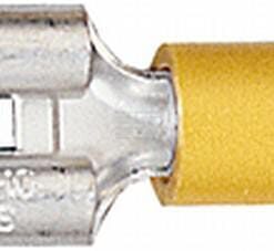 Enchufe plano amarillo 4,0-6,0 mm²