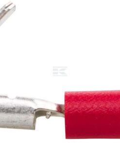 Enchufe plano hembra, rojo 0,5-1 mm² 6,3x0,8mm, blister (50 uds.), Hella