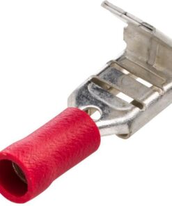 Enchufe plano hembra, rojo 0,5-1 mm² 6,3x0,8mm, blister (50 uds.), Hella