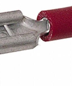 Enchufe plano hembra, rojo 0,5-1 mm² 6,3x0,8mm, blister (50 uds.), Hella