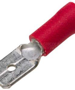 Conector plano rojo