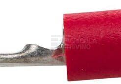 Conector plano rojo
