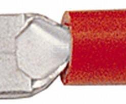 Enchufe plano macho, rojo 0,5-1 mm² 2,8x0,8mm, blister (100 uds.), Hella