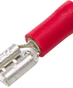 Enchufe plano rojo 0,5-1 mm²