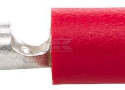 Enchufe plano rojo 0,5-1 mm²