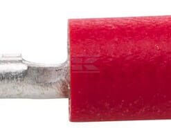 Enchufe plano hembra, rojo 0,5-1 mm² 2,8x0,5mm, blister (100 uds.), Hella